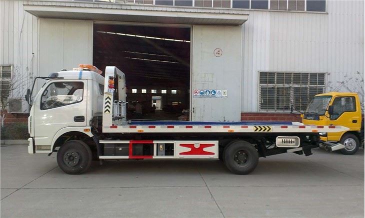 10 Tons 4×2 Flatbed Truck With Cummins 8.3L Engine LHD Or RHD